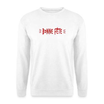 GRANNY. MOTHER'S DAY. HAPPY GRANNY'S DAY. I LOVE YOU - Unisex Sweatshirt - white - Front