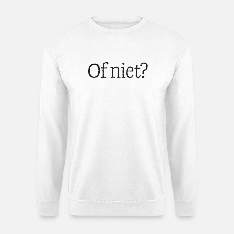 11 Oder doch nicht? - Unisex Pullover - Weiß