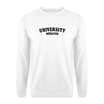 University of Münster - Unisex Sweatshirt - white - Front