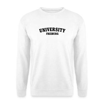 University of Freiburg - Unisex Sweatshirt - white - Front