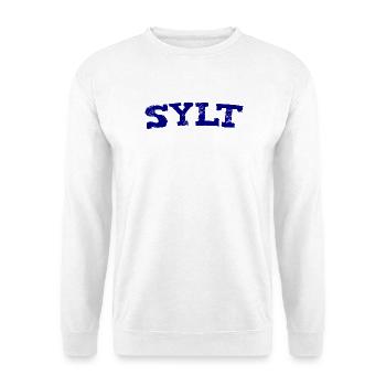 Sylt - Nordsee - Deutschland - Westerland - Unisex Pullover - Weiß - Vorne
