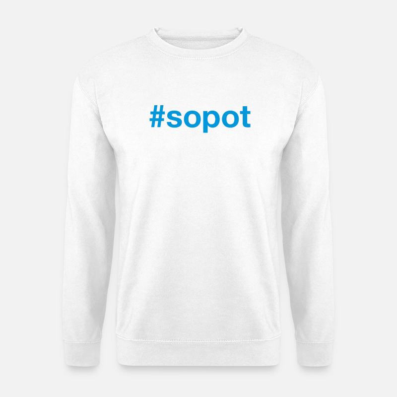 Sopot Polska Polen - Unisex Pullover - Weiß