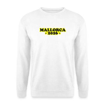 Mallorca 2026 - Unisex Sweatshirt - white - Front