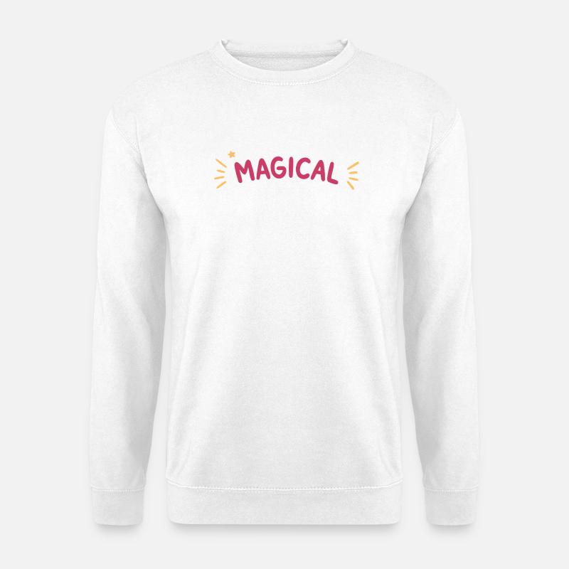 Magical Rainbow Sparkle - Unisex Sweatshirt - white