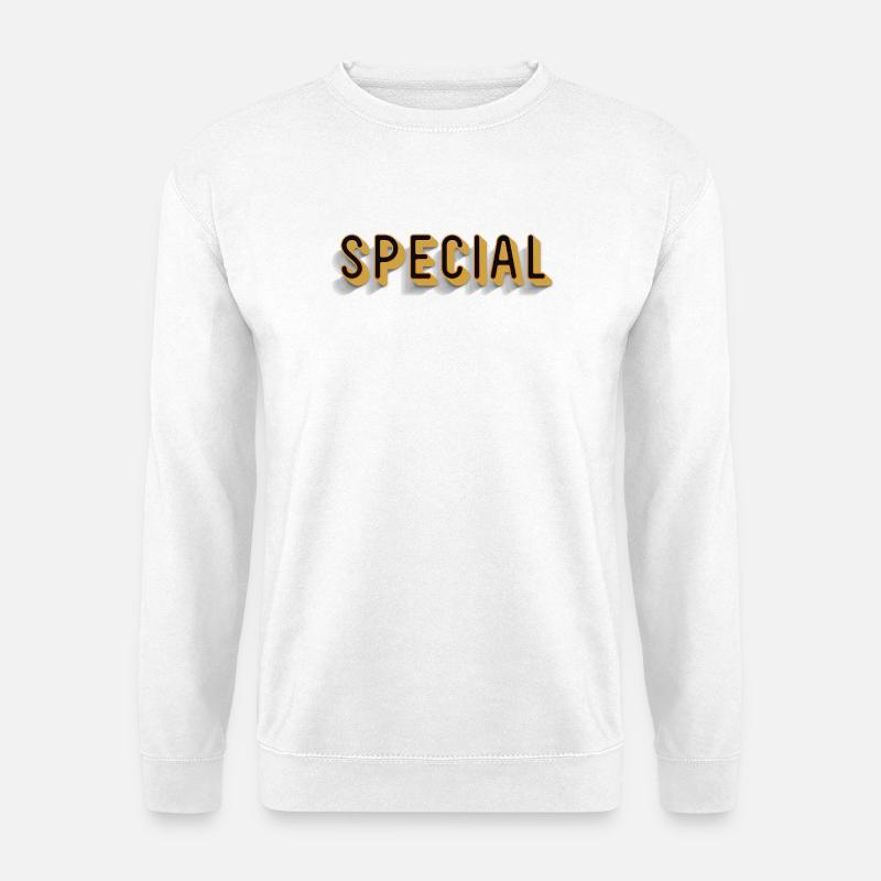 Special Particularly Unique Name Special Diverse - Unisex Sweatshirt - white