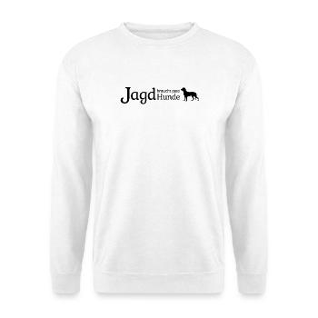 Gute Jagdhunde - Schweißhunde - Unisex Pullover - Weiß - Vorne