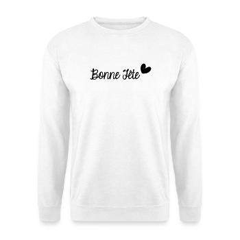 HAPPY FATHER'S DAY. DAD. FATHER's DAY - Unisex Sweatshirt - white - Front