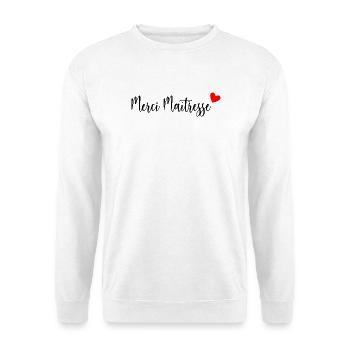 GELIEBTE. VIELEN DANK. DANKE HERRIN. GELIEBTE - Unisex Pullover - Weiß - Vorne