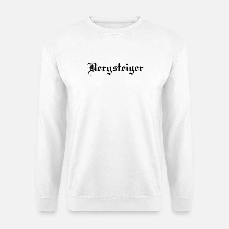 Bergsteiger - Unisex Pullover - Weiß