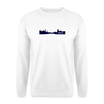 Zürich City Stadt Design - Alpha - Geschenkidee - Unisex Pullover - Weiß - Vorne