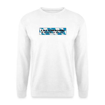 LASTERFAHREI - Do Reggae Mi Ned Auf! BAYERN Eckig - Unisex Pullover - Weiß - Vorne