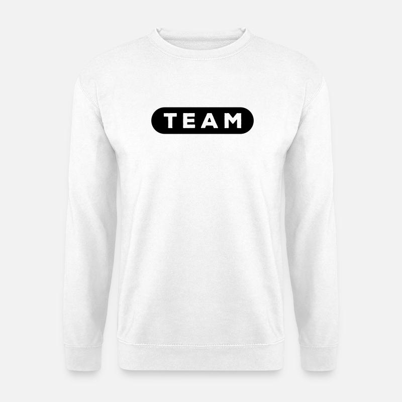 team_01 - Unisex Sweatshirt - white
