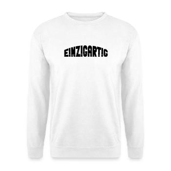 Unique - Unisex Sweatshirt - white - Front