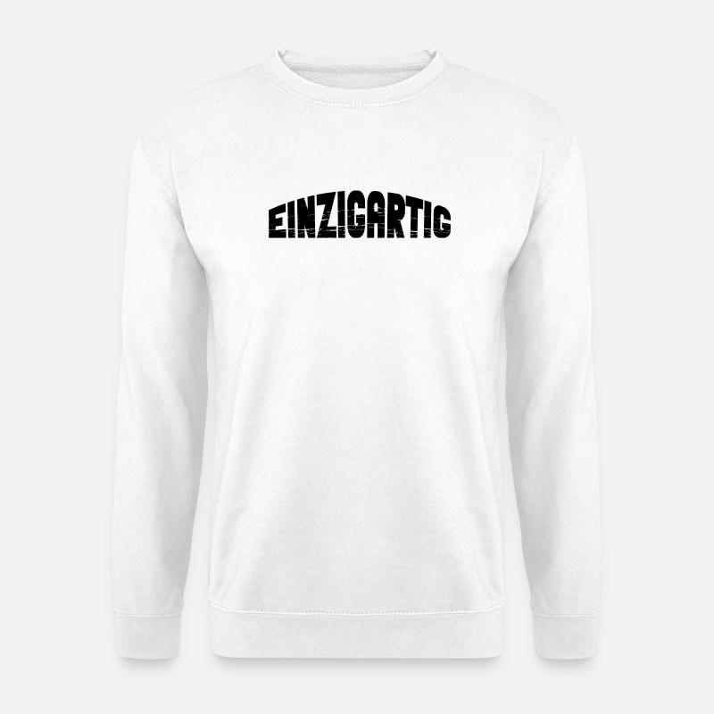 Unique - Unisex Sweatshirt - white