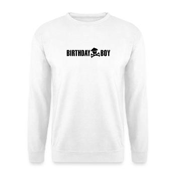 Birthday boy - Unisex Pullover - Weiß - Vorne