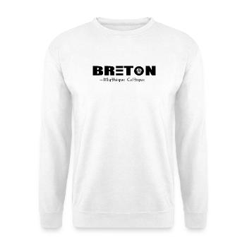 BRETON Mystic and Celtic - Unisex Sweatshirt - white - Front