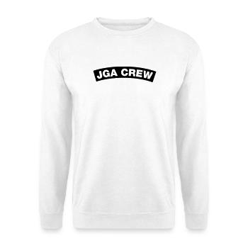 Bachelor Party Crew Chapter Element Top (MC Rocker Style) - Unisex Sweatshirt - white - Front