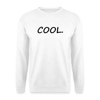 Cool - Unisex Sweatshirt - white - Front