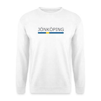Drapeau de la Suède - Jönköping - Sverige - Schweden - Sweat-shirt Unisexe - blanc - Devant