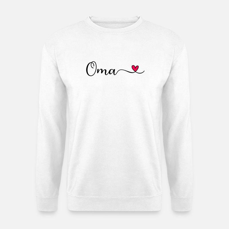 Oma - Unisex Pullover - Weiß