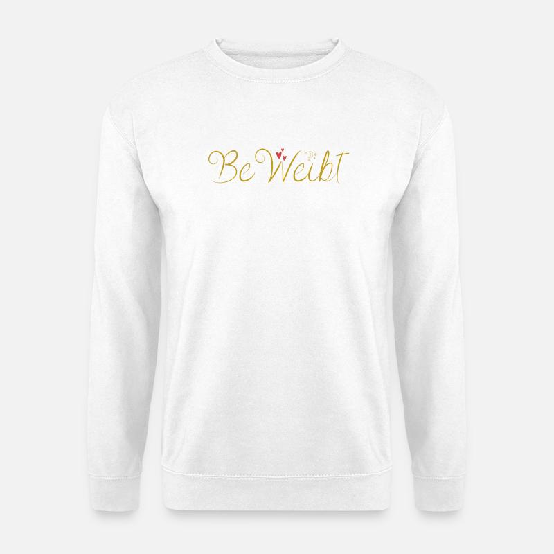 BeWeibt - Unisex Pullover - Weiß