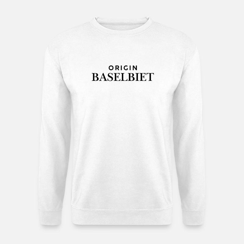 Origin Baselbiet - for everyone from Basel-Land - Unisex Sweatshirt - white