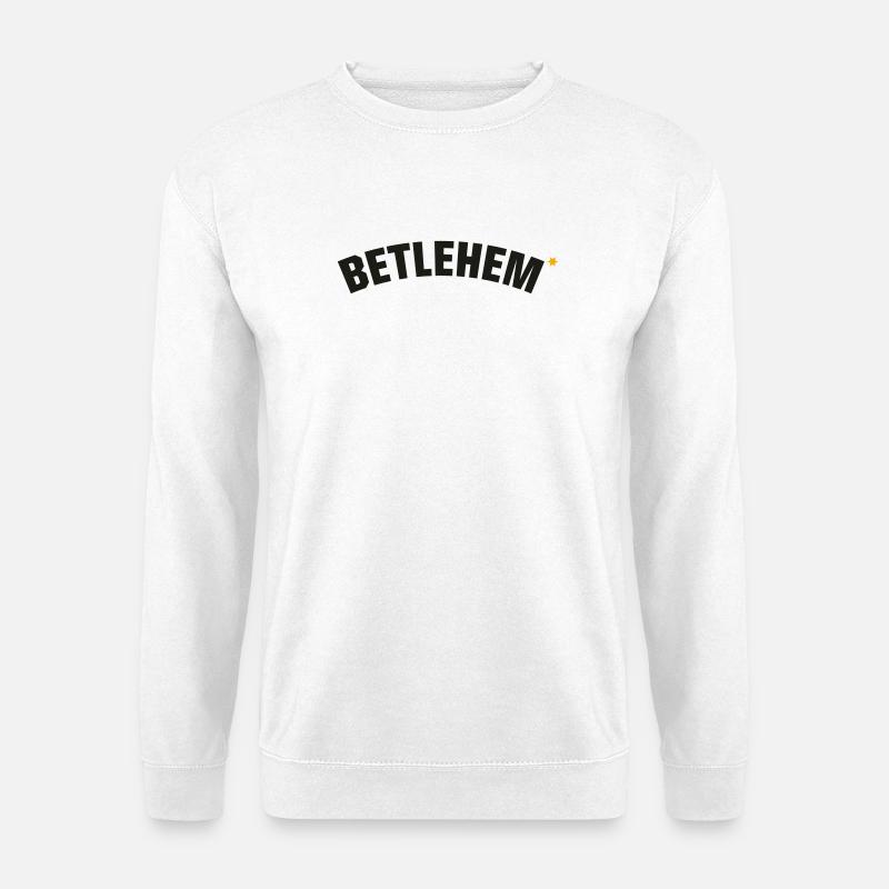 betlehem - Unisex Pullover - Weiß