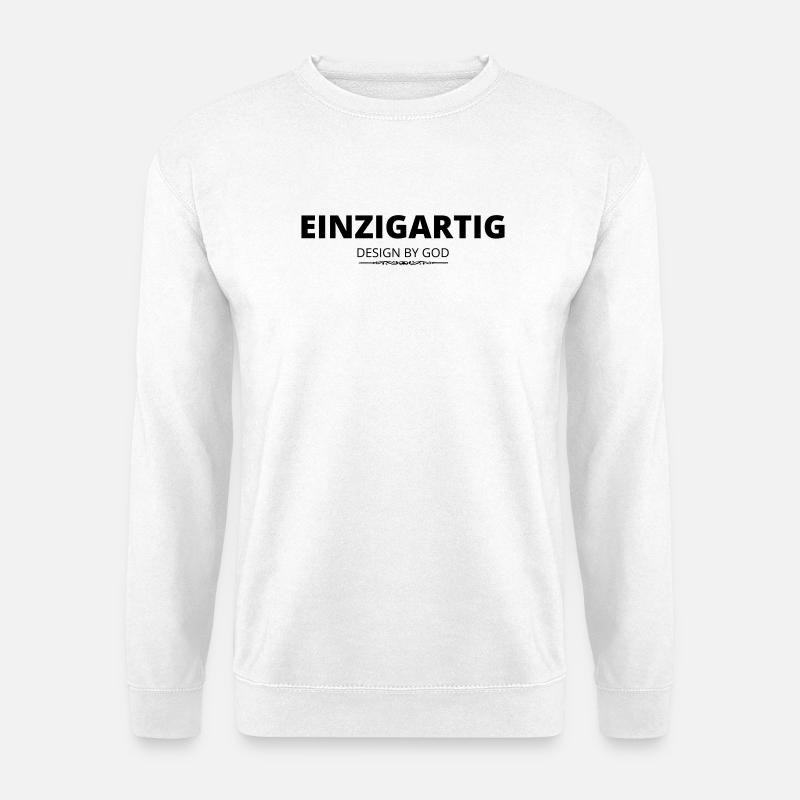 Einzigartig - Unisex Pullover - Weiß