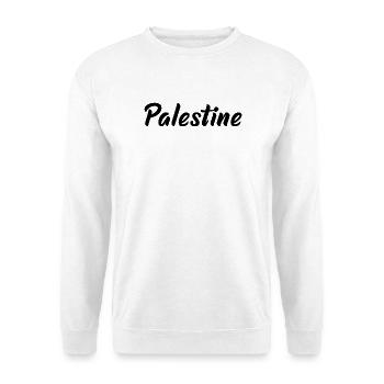 Palestine - Sweat-shirt Unisexe - blanc - Devant