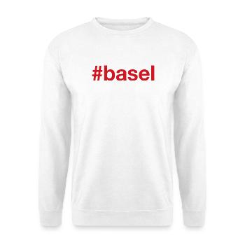 Basel Switzerland Schweiz - Unisex Pullover - Weiß - Vorne