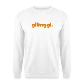 glünggi. - Unisex Sweatshirt - white - Front