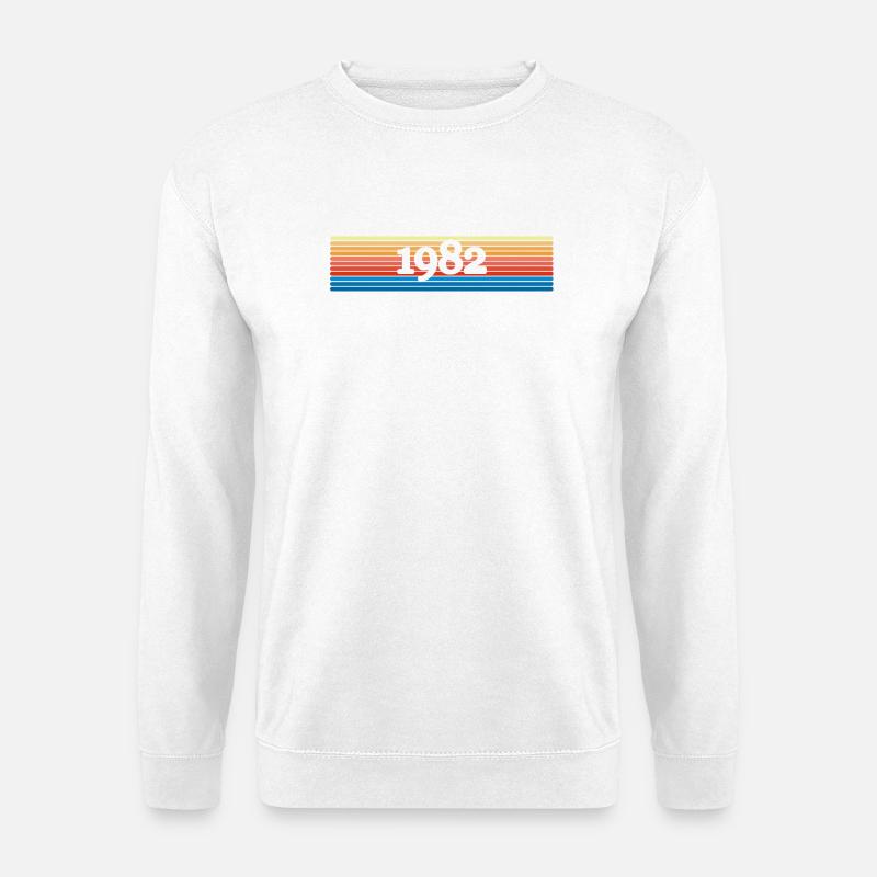 1982 - Sweat-shirt Unisexe - blanc