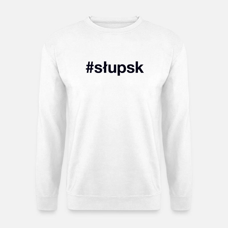 Slupsk Polska Polen - Unisex Pullover - Weiß