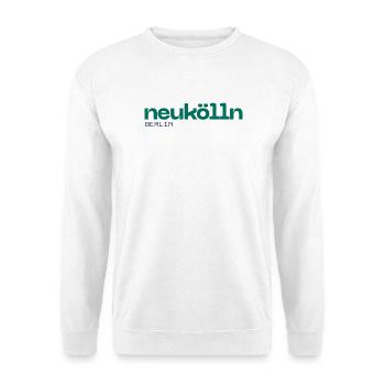 Berlin Neukölln - Beautiful, simple design - Unisex Sweatshirt - white - Front