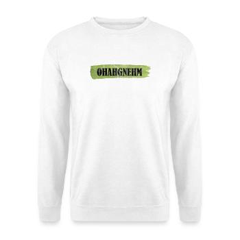 OHAHGNEHM - Unisex Sweatshirt - white - Front