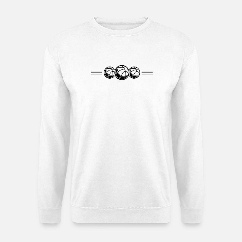 Basketball Symbol Team - Unisex Pullover - Weiß
