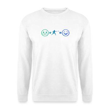 Cadeau ultime de frisbee pour le joueur ultime - Sweat-shirt Unisexe - blanc - Devant