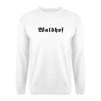 Waldhof - Unisex Pullover - Weiß - Vorne