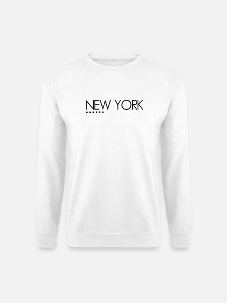 New York - Unisex Sweatshirt - white