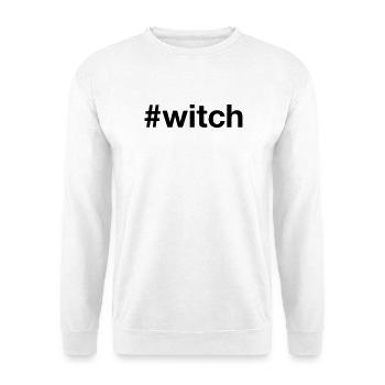 WITCH Spooky Hexe Halloween - Unisex Sweatshirt - white - Front
