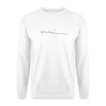 Posaune - Unisex Pullover - Weiß - Vorne