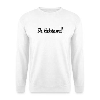 Kiekste - Berliner Sprüche - - Unisex Pullover - Weiß - Vorne