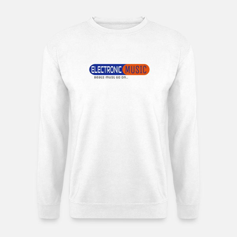 Electronic Music - Unisex Sweatshirt - white