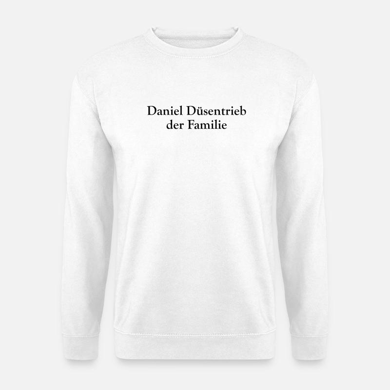 Daniel Düsentrieb der Familie - Unisex Pullover - Weiß