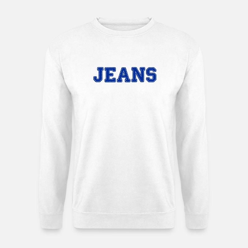 JEANS - Unisex Pullover - Weiß