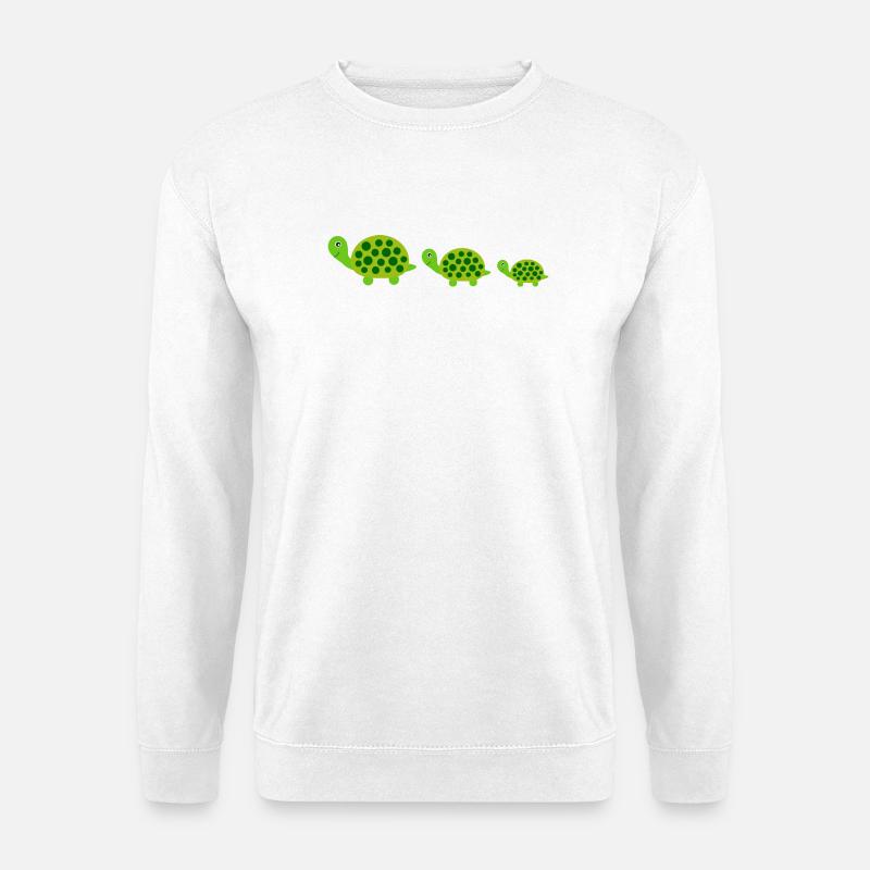 Turtle Turtles - Unisex Sweatshirt - white