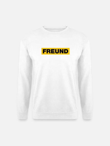 Freund - Unisex Pullover - Weiß