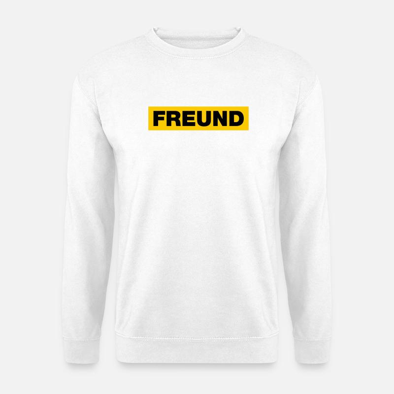 Freund - Unisex Pullover - Weiß