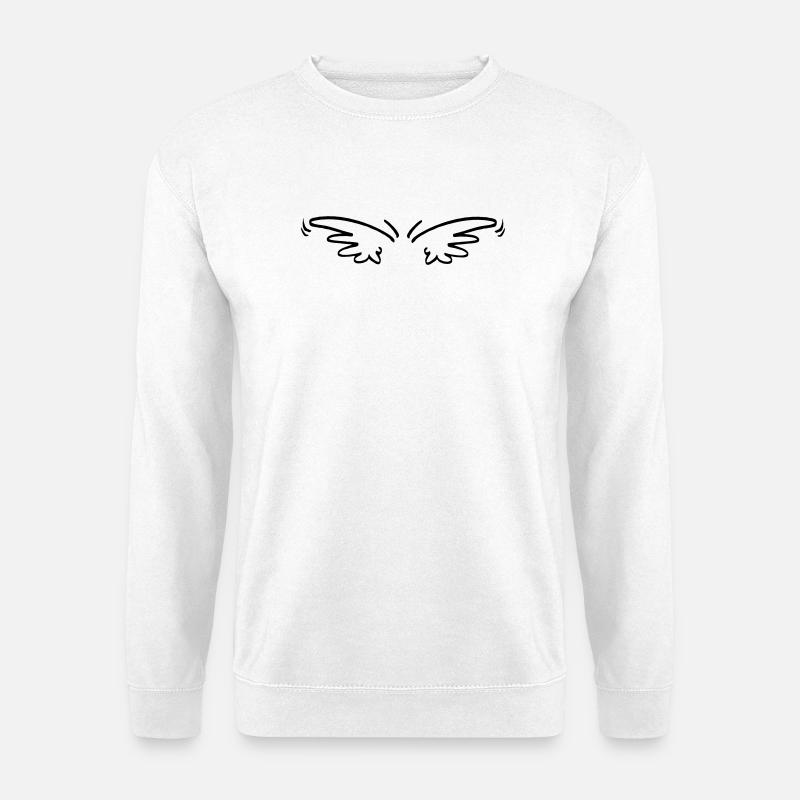 Schwingen - Unisex Pullover - Weiß