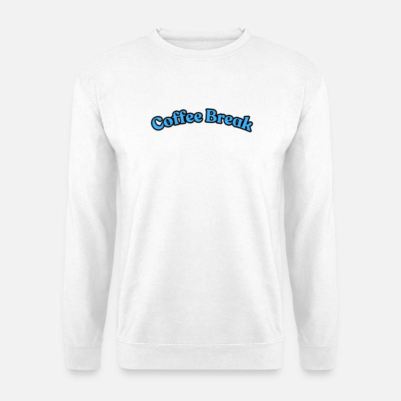 Coffee Break - Unisex Sweatshirt - white